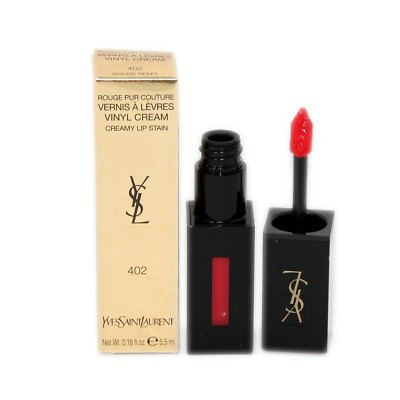 YSL ROUGE PUR COUTURE VERNIS A LEVRES VINYL CREAM CREAMY STAIN 5.5ML #402 (T) | eBay US
