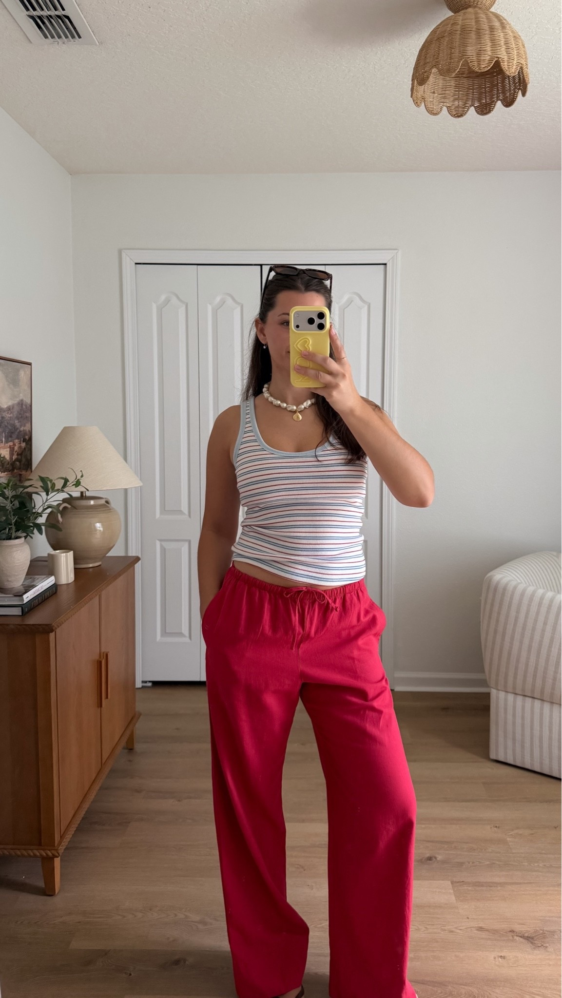 Fourth of July outfit! Wearing XS pants and small tank

#LTKootd #LTKSeasonal