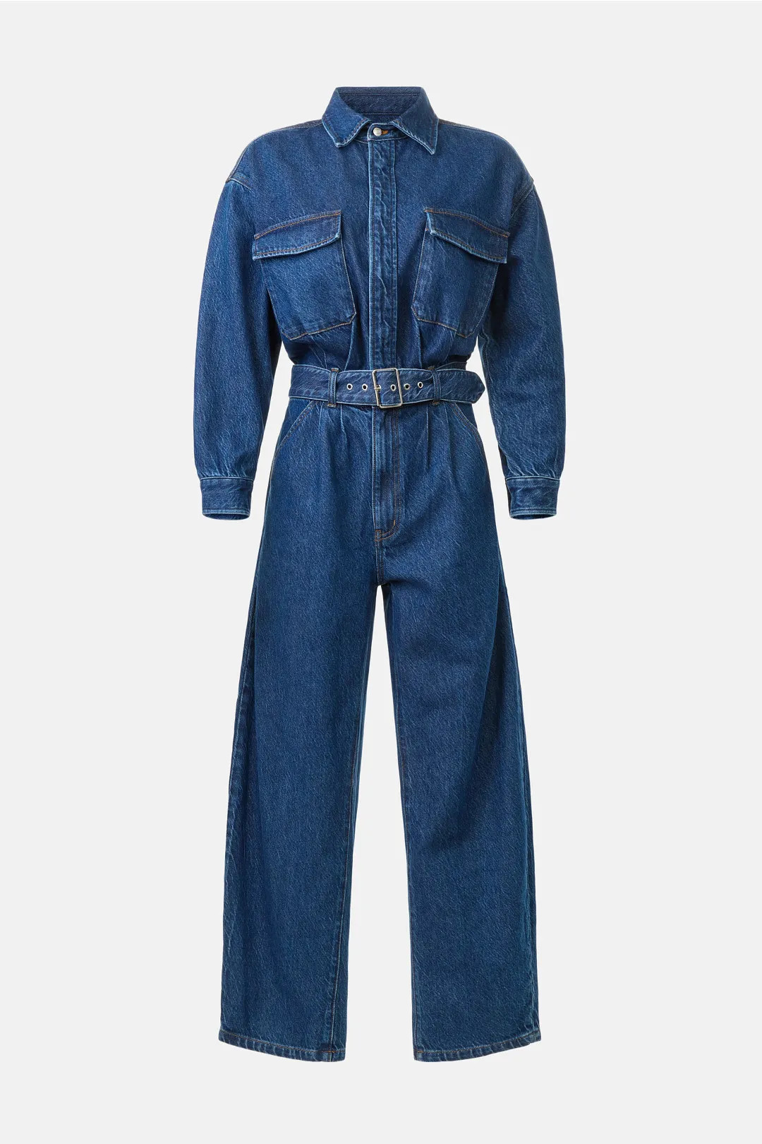 Denim Barrel Jumpsuit | Rent the Runway