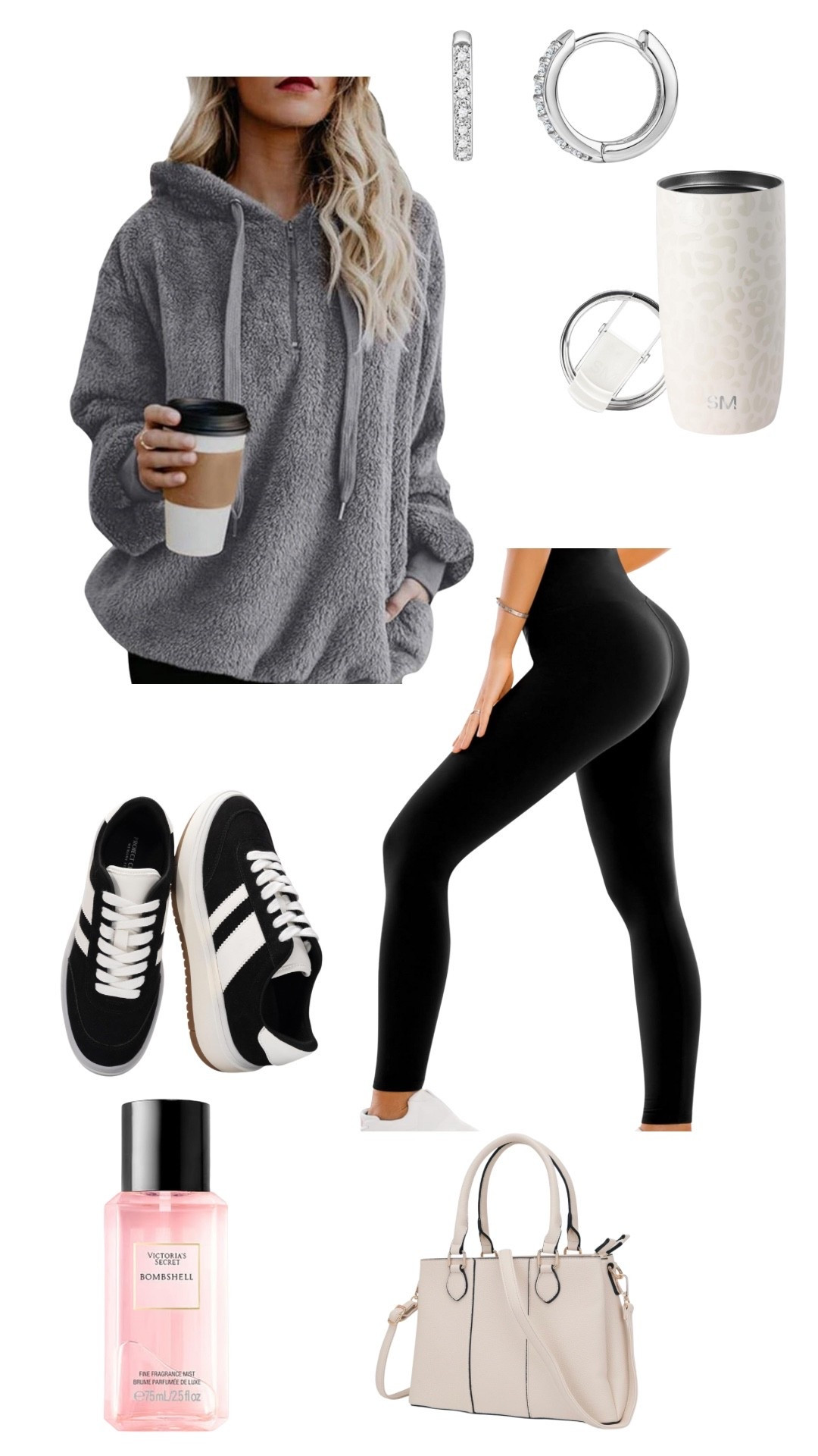 Cozy outfit #sherpa #hoodie 

#LTKTravel #LTKStyleTip #LTKSeasonal
