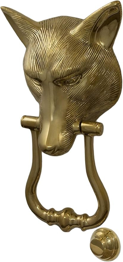Brass Fox Door Knocker | Amazon (US)