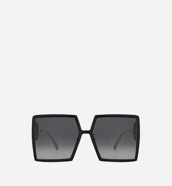 30Montaigne SU Oversized Black Square Sunglasses | Dior Beauty (US)