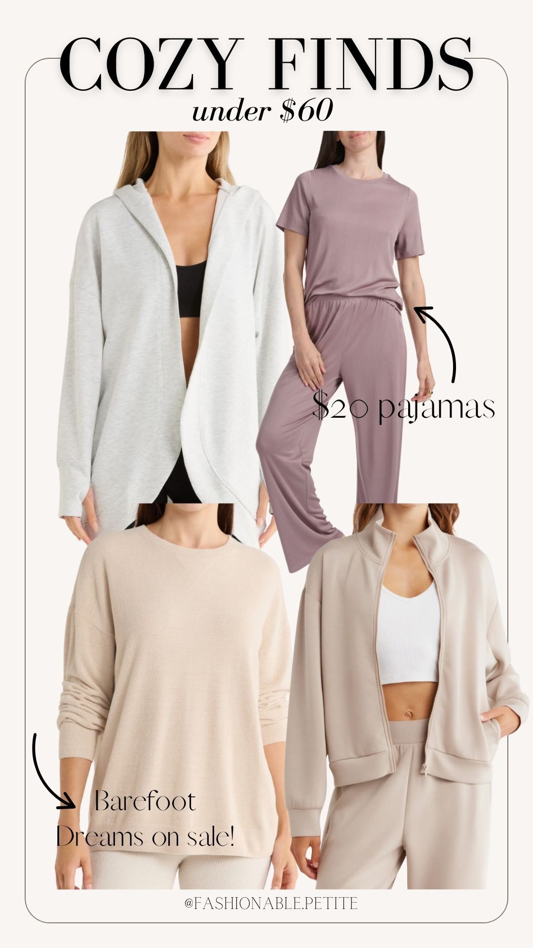 Cozy outfits for fall! Under $60 finds! 

Loungewear, pajamas, women’s pajamas, barefoot dreams, Zella, pull over, sweatshirt 

#LTKFindsUnder100 #LTKSeasonal