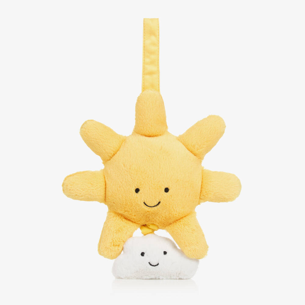Jellycat Yellow Sun Musical Toy (22Cm) | Childrensalon