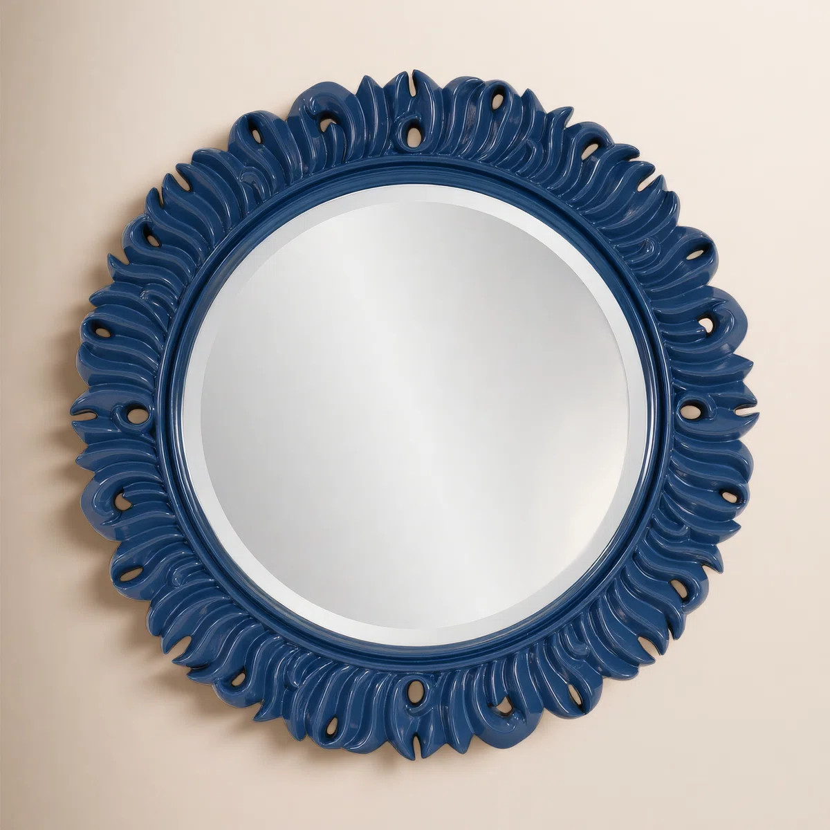 El Castillo Sun Mirror Navy Blue | Wayfair North America