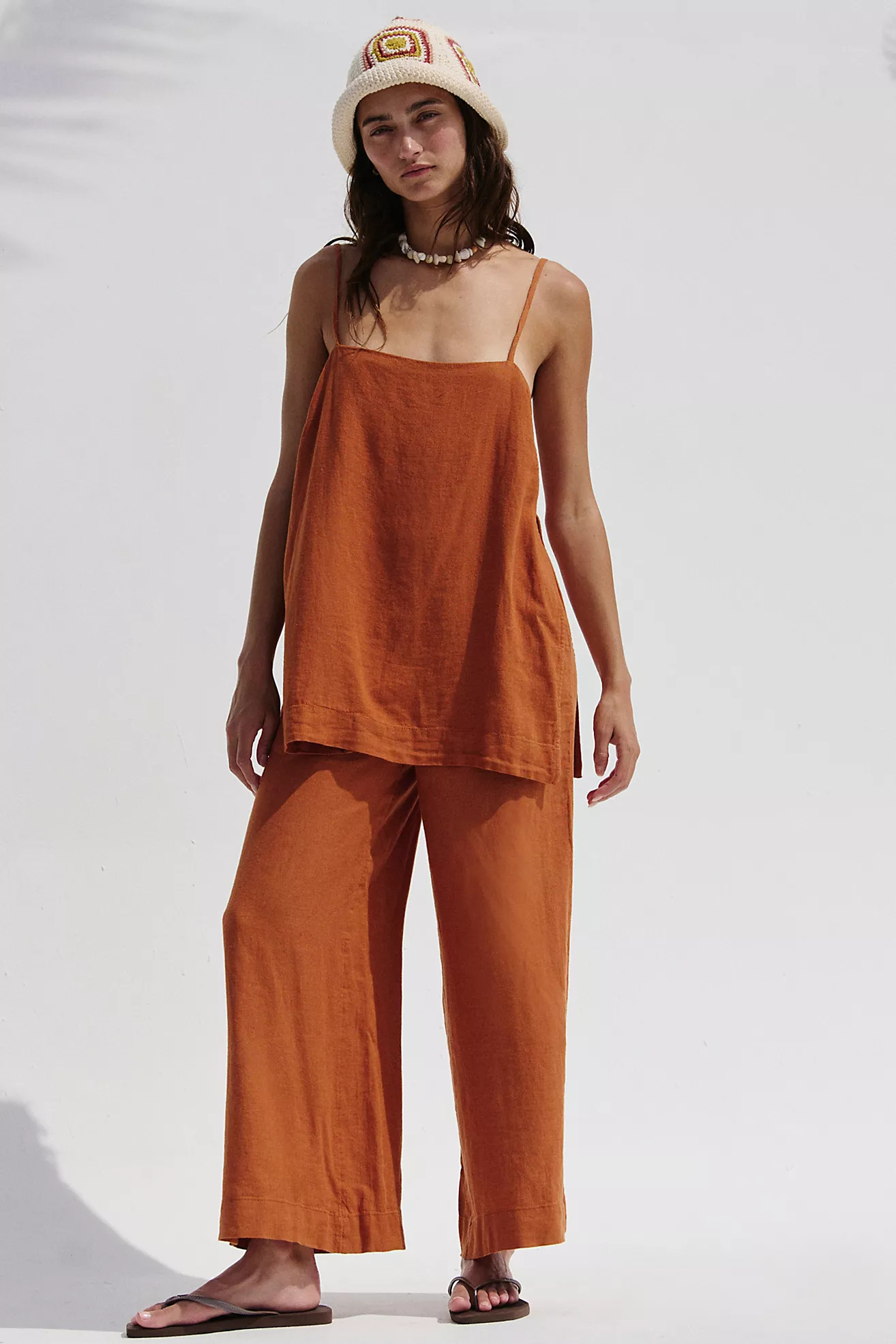 Sightseer Linen Set | Free People (Global - UK&FR Excluded)
