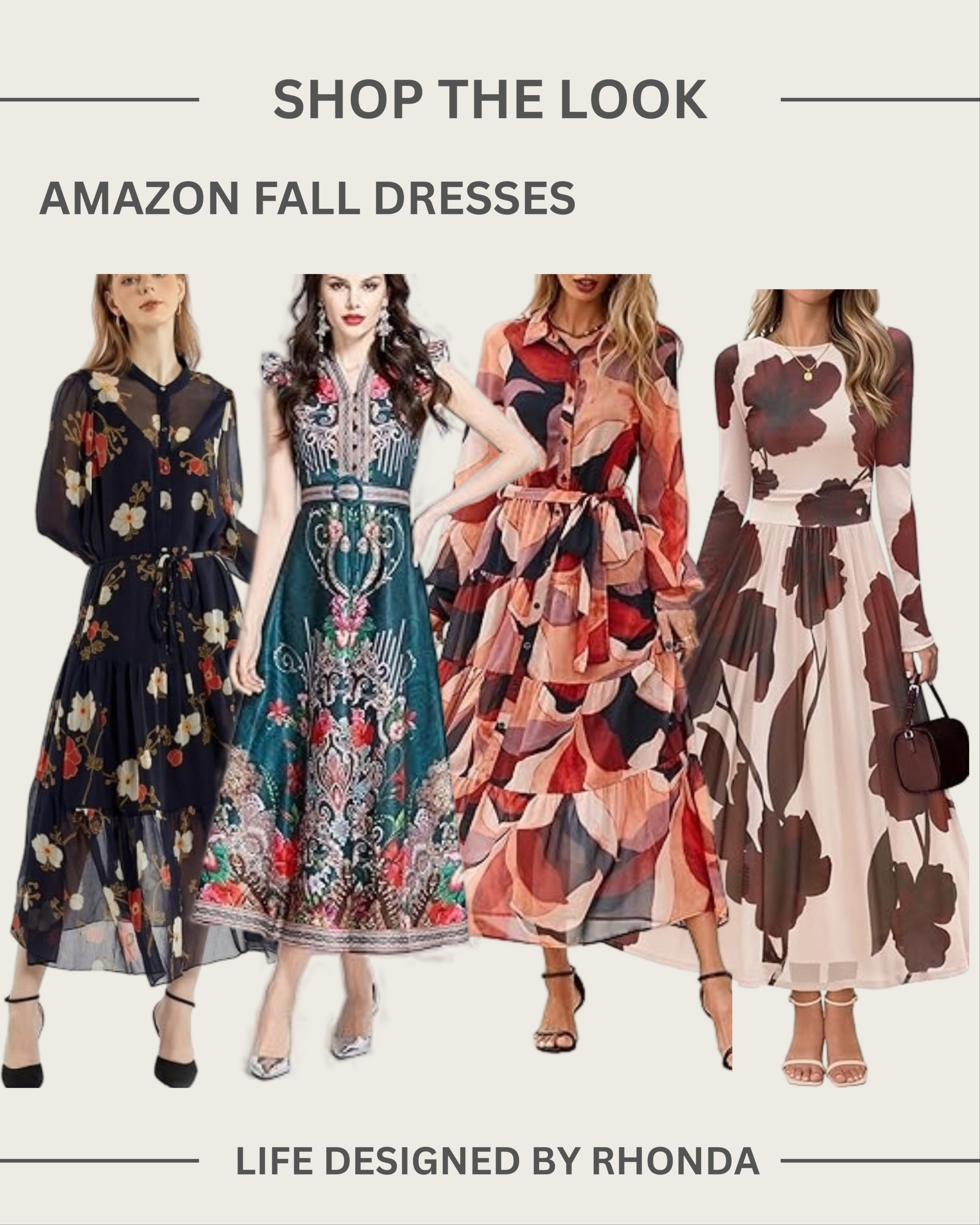 Found your perfect fall look! I've rounded up the best, must-have fall dresses from Amazon. From cozy sweater dresses to chic maxis, these affordable finds will keep you stylish all season long! Tap to shop my top Amazon fashion picks! #AmazonFashion #FallDresses #SweaterDress #AffordableFashion #OOTD #AmazonFinds #ShopNow #FallStyle

#LTKSeasonal #LTKSaleAlert #LTKStyleTip