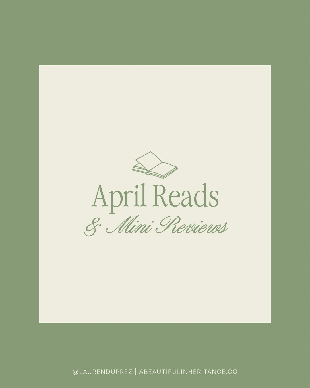 Check out all the books I read in April as well as mini reviews for each one!

#LTKmomlife #LTKselfcare #LTKdayinmylife