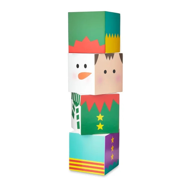Holiday Time Christmas Character Cuboid Decor - Walmart.com | Walmart (US)
