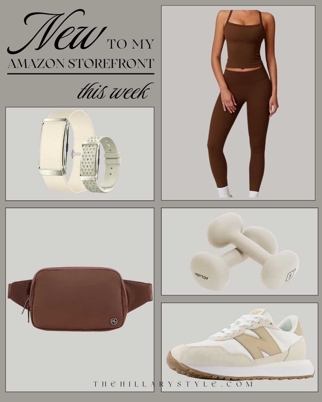 New to My Amazon Storefront This Week ✨
Neutral activewear favorites, sleek fitness finds, and everyday essentials — comfy, flattering pieces that make getting dressed (and moving) feel effortless 🤍
#amazonactivewear #athleisurewear #elevatedchic #luxeforless #everydayessentials #thehillarystyle 

 #LTKootd #LTKfitnessgoals #LTKselfcare