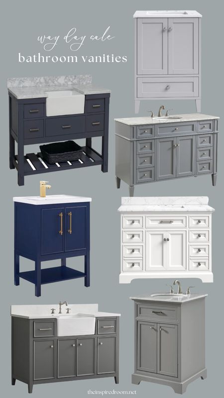 Way day sale bathroom vanities - single sink (multiple price points and all come in different colors!)

#LTKhome #LTKsalealert #LTKstyletip