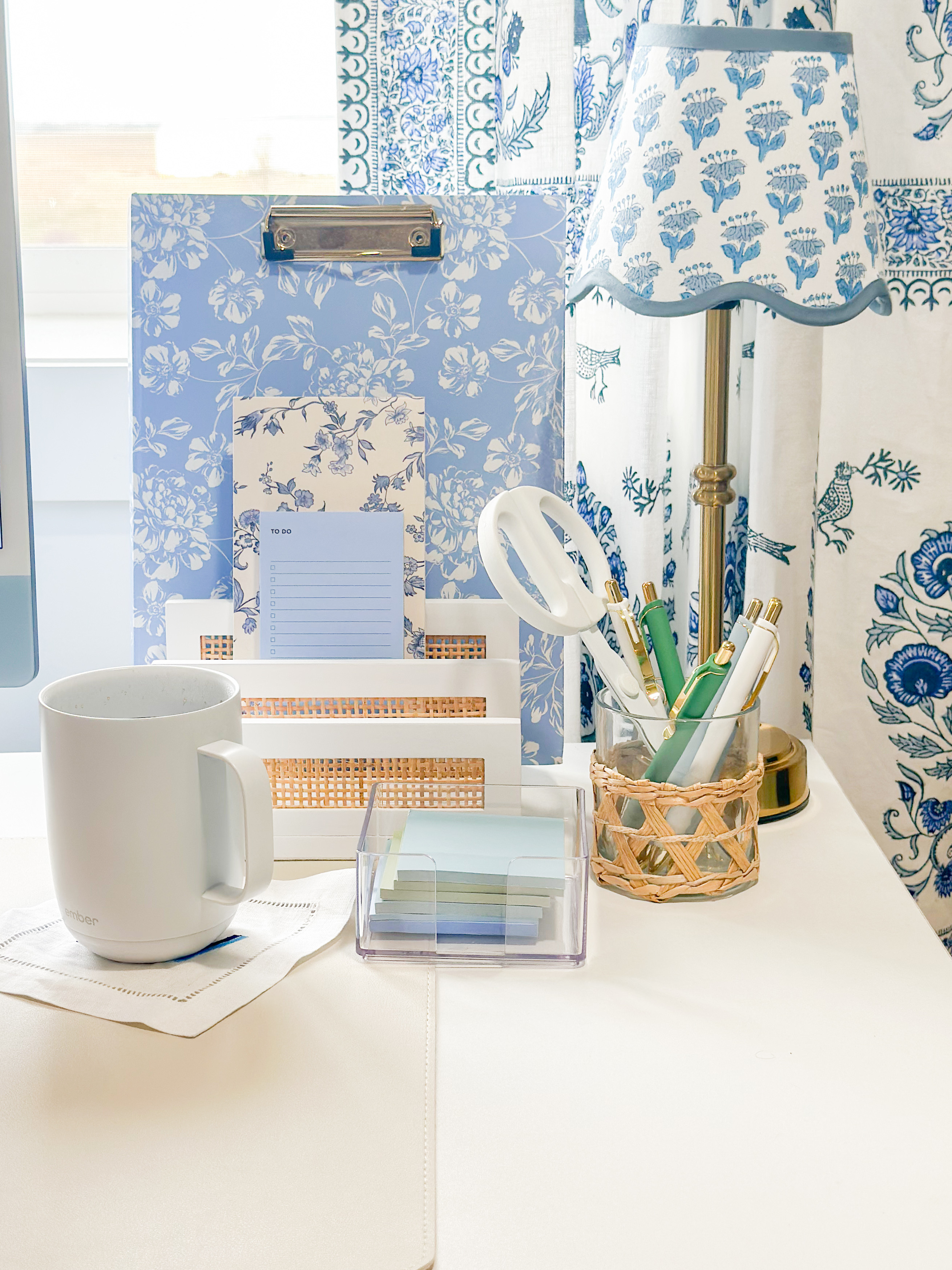 Desk Details... some of the things I love and keep in arms reach on my desk in my home office.  

 