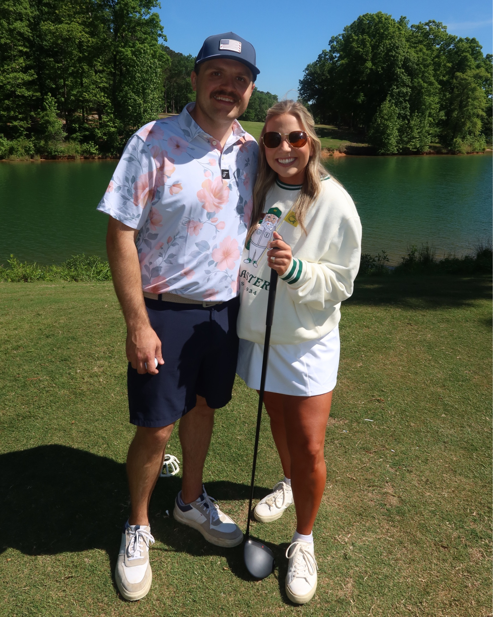 Golf date 🤍 linked as much as I could! The sweatshirt and socks are from the Masters but I linked everything else! 🫶🏻

#LTKootd #LTKdayinmylife #LTKActive