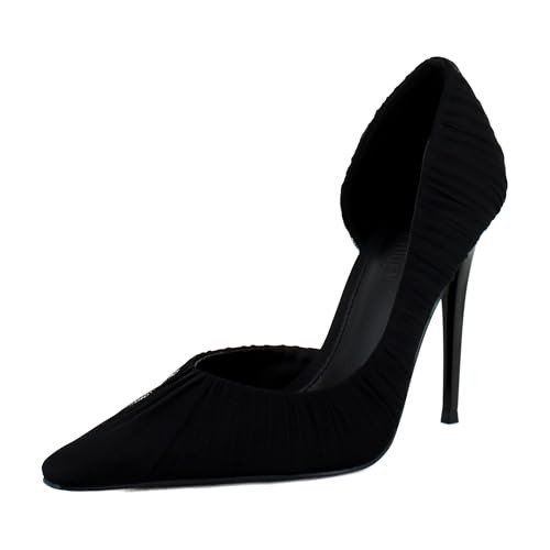 Steve Madden Women Elegant Black 8 Medium | Amazon (US)