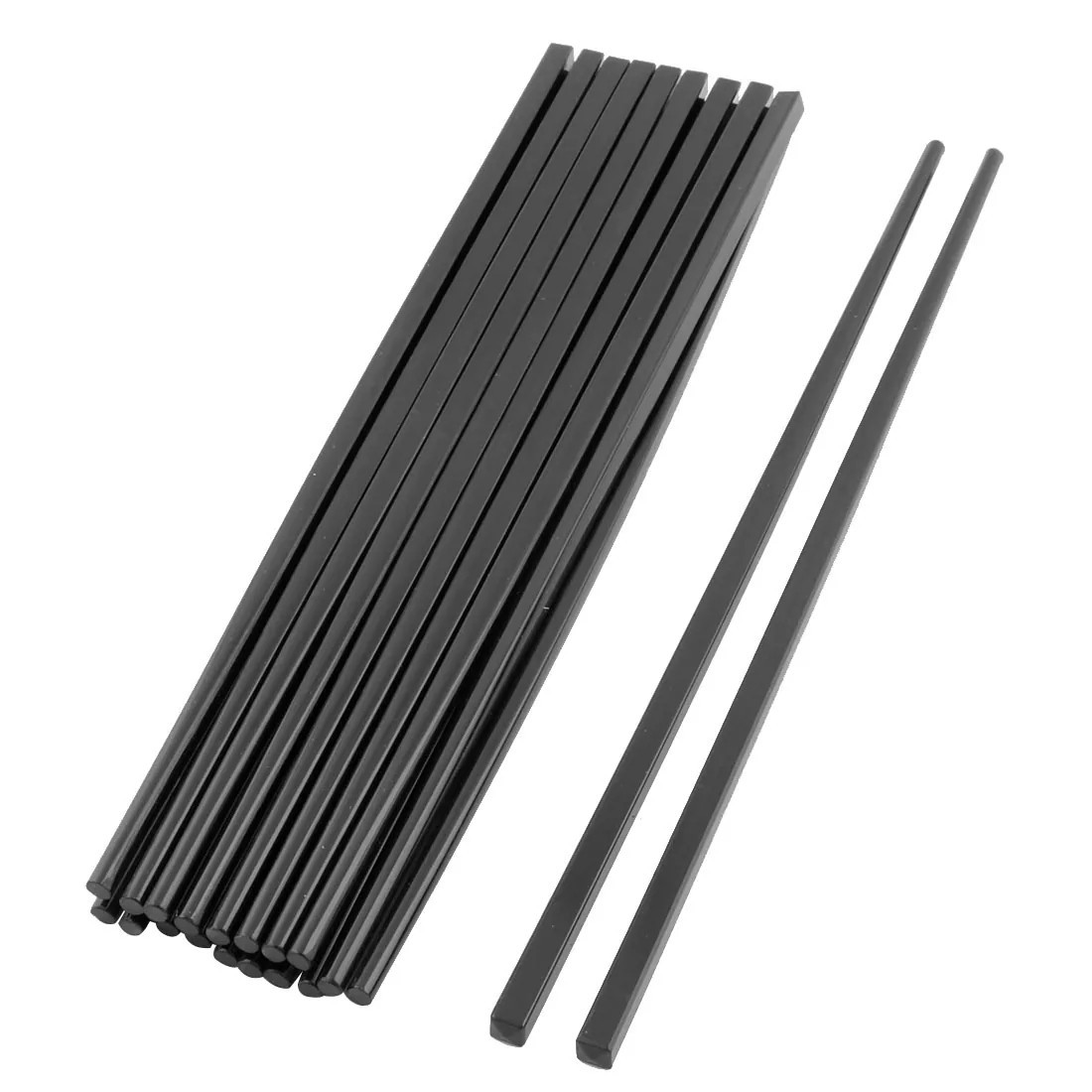 Plastic Food Chopsticks Black 26.5cm Length 10 Pairs - 10.4" x 0.2"(L*Max.D) | Bed Bath & Beyond