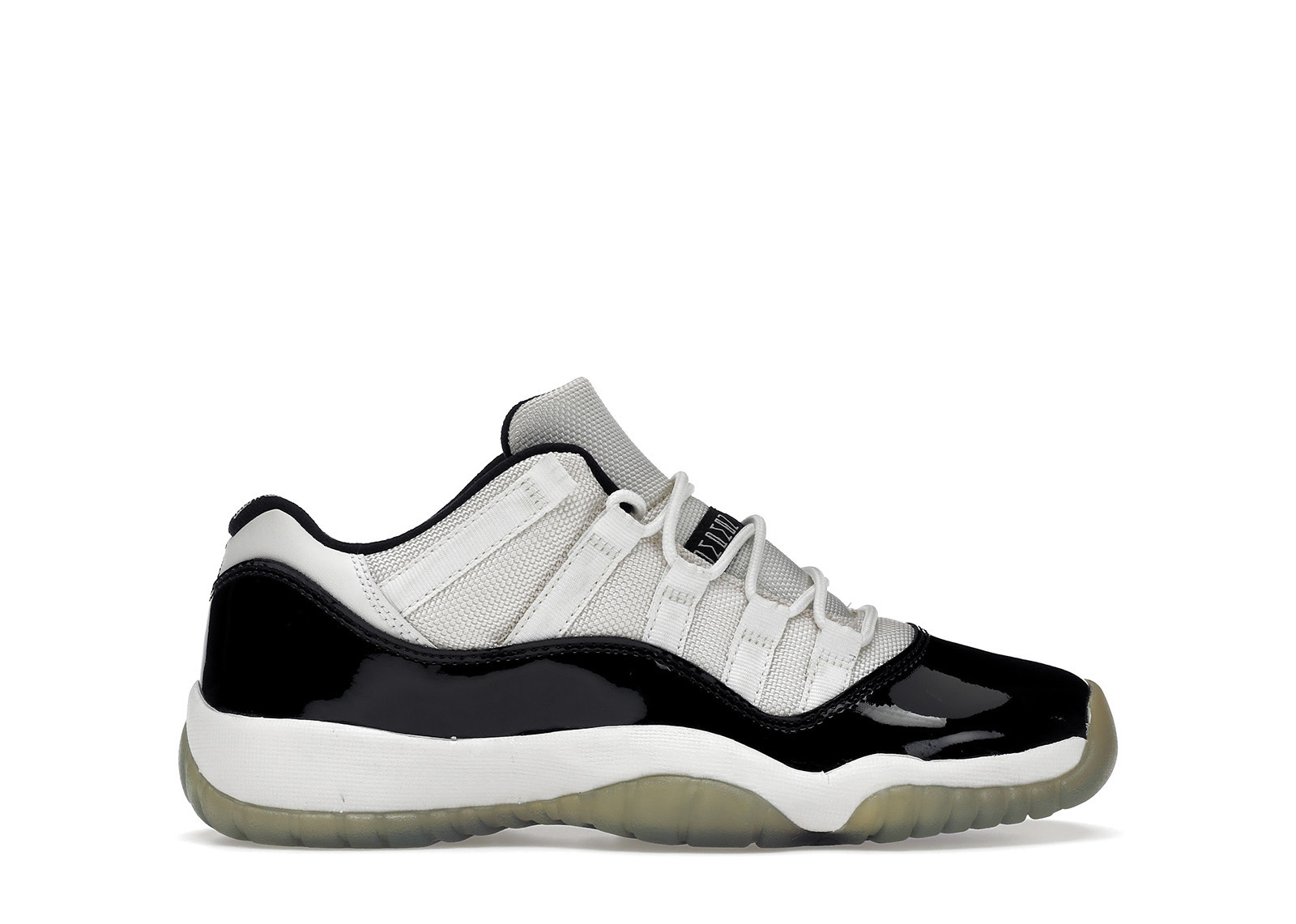 Jordan 11 Retro Low Sneakers in White/Black/Concord | StockX