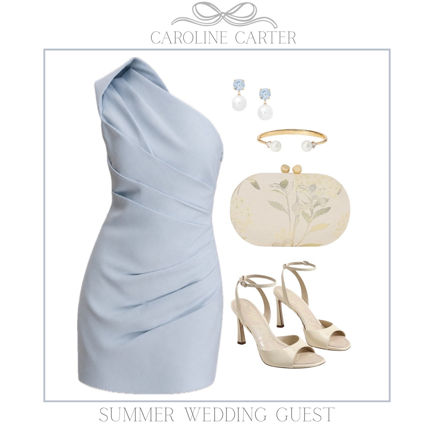 Soft blue + pearl details for the perfect summer wedding guest look ✨

Meshki, Sam Edelman, Amazon Fashion, Badgley Mischka, summer wedding guest, blue satin dress, one shoulder dress, wedding guest outfit, pearl accessories, neutral heels, classy summer style, elegant outfit, wedding season style, chic evening look, cocktail wedding attire

#LTKWedding #LTKSeasonal #LTKSaleAlert
