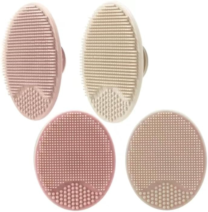 PandaEar Baby Cradle Cap Brush, Silicone Baby Bath Brush Massage Brush Set for Dry Skin, Cradle C... | Amazon (US)