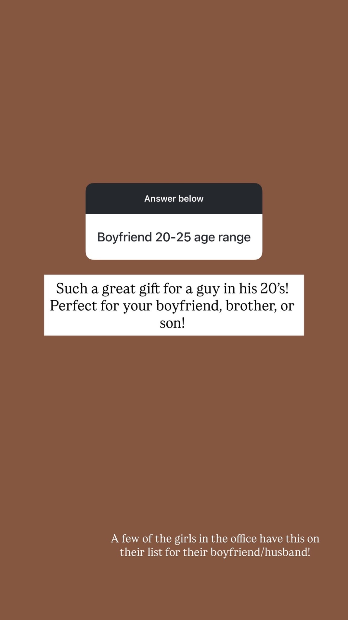 This portable speaker is such a great and practical gift! Plus it’s super cute! 


Life with loverly, gift for him, gift guide, boyfriend gift ideas 

#LTKCyberWeek #LTKGiftGuide #LTKHoliday