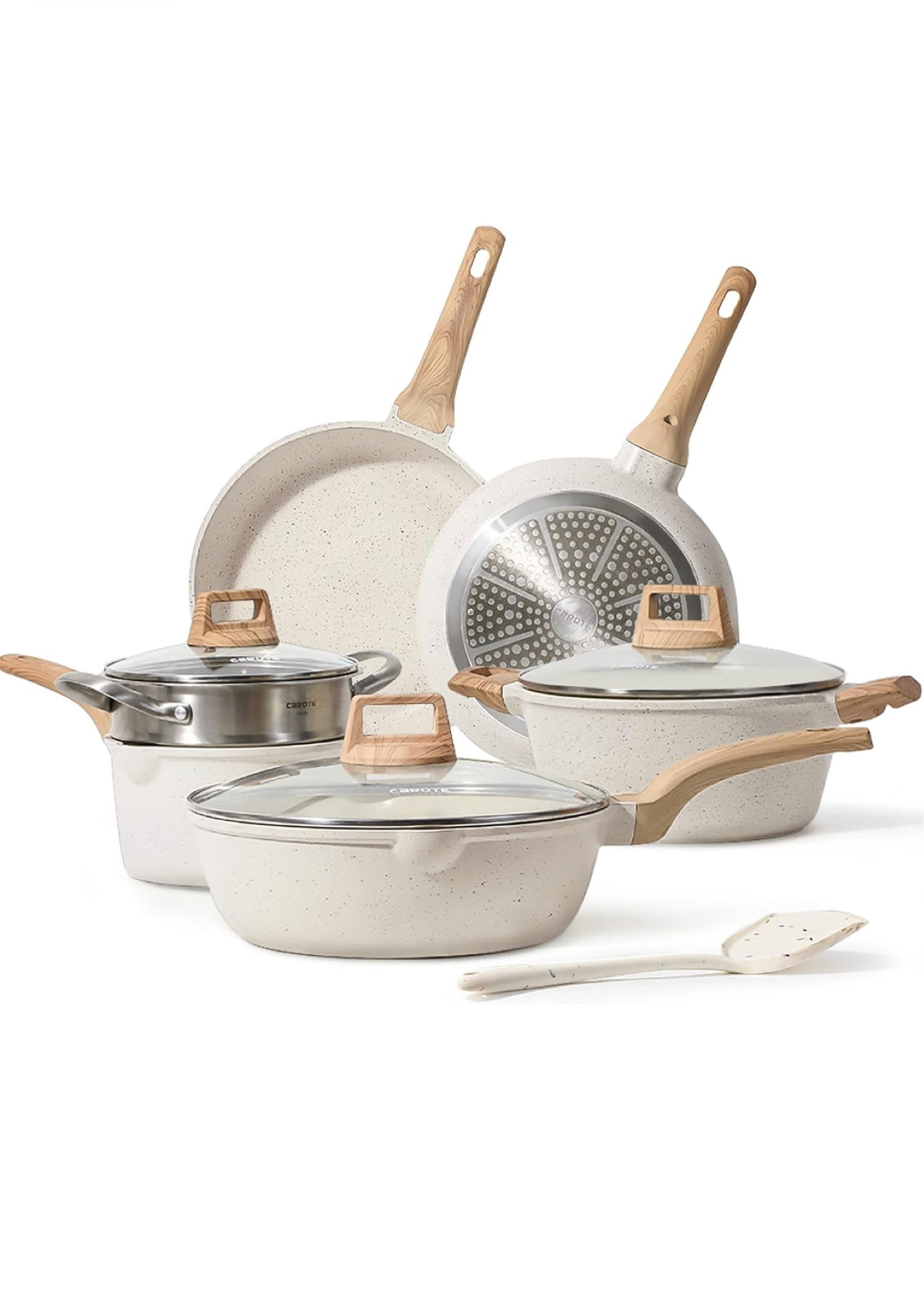 Amazon Prime Big Deal. My most used pots and pan set is 47% off! Non-toxic and non-stick  

#LTKfindsunder100 #LTKxPrime #LTKsalealert