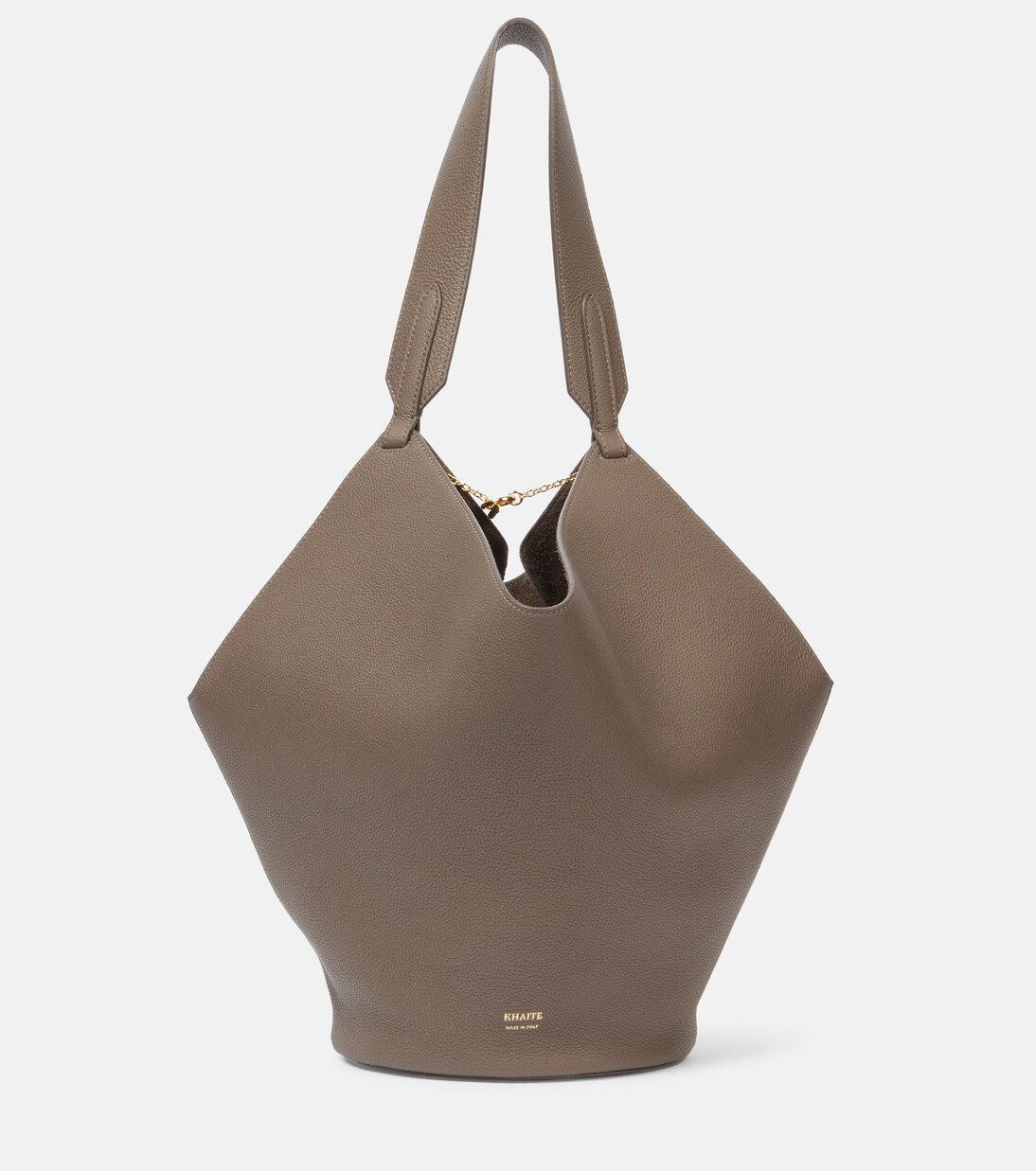 Lotus Small leather tote bag | Mytheresa (US/CA)