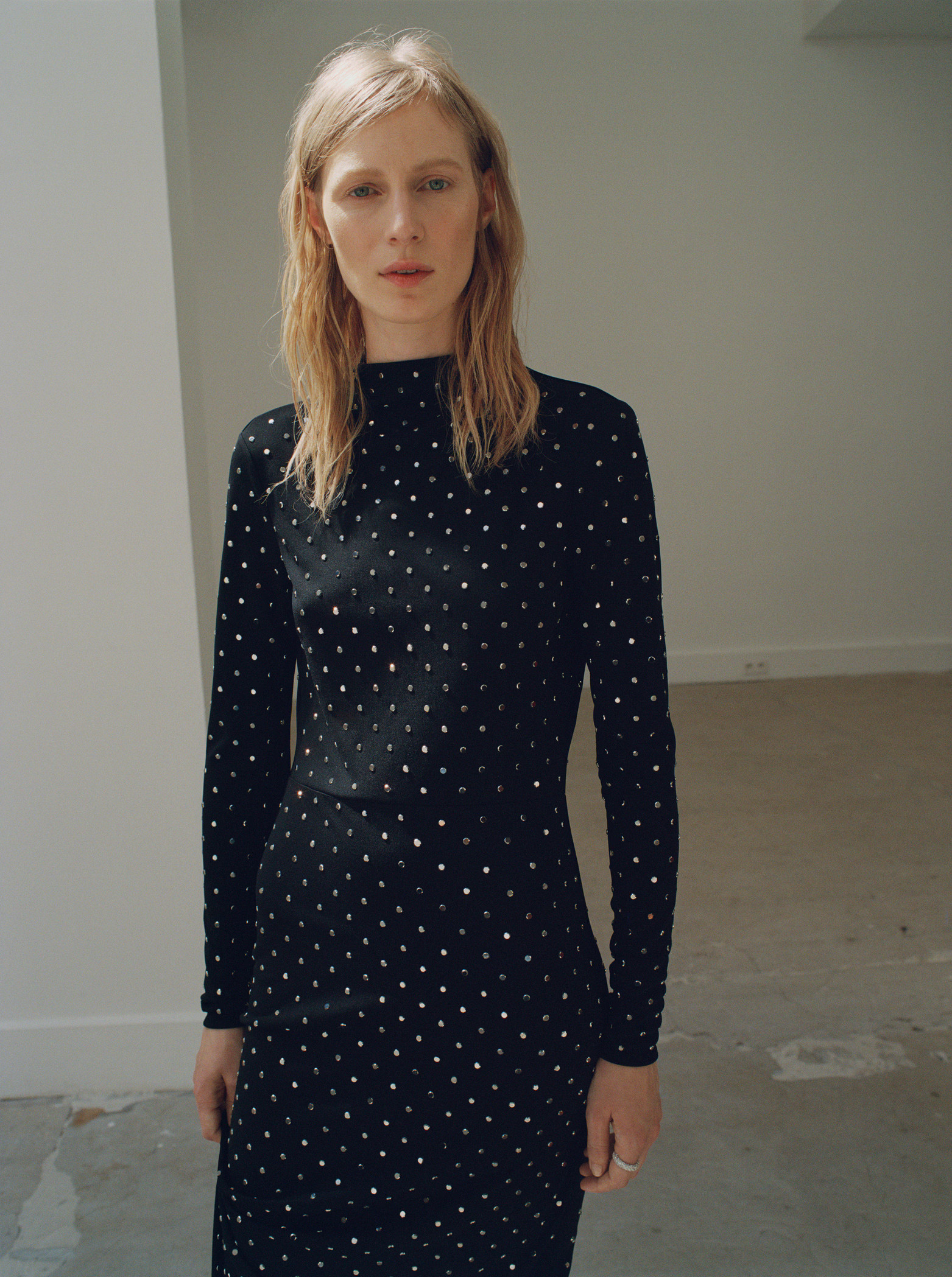 Crystal open-back dress - Women | MANGO United Kingdom | MANGO (UK)