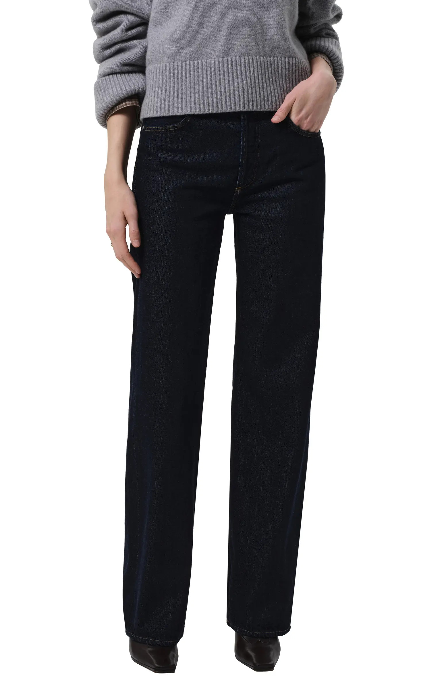 Annina High Waist Straight Leg Jeans | Nordstrom