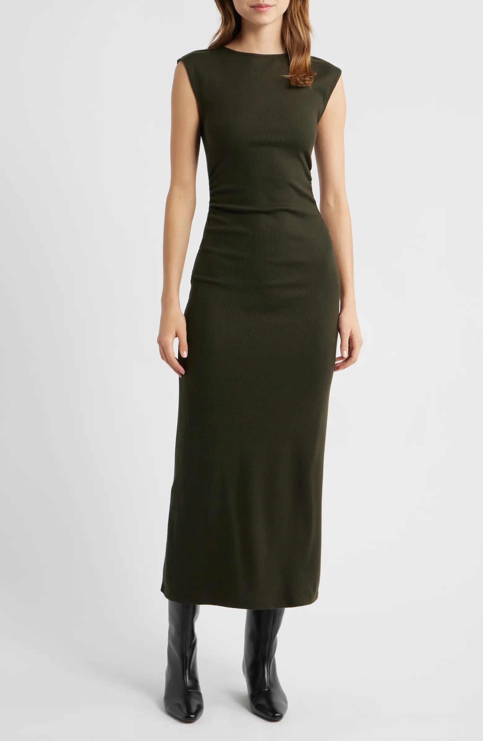 Baselia Fine Knit Midi Dress | Nordstrom