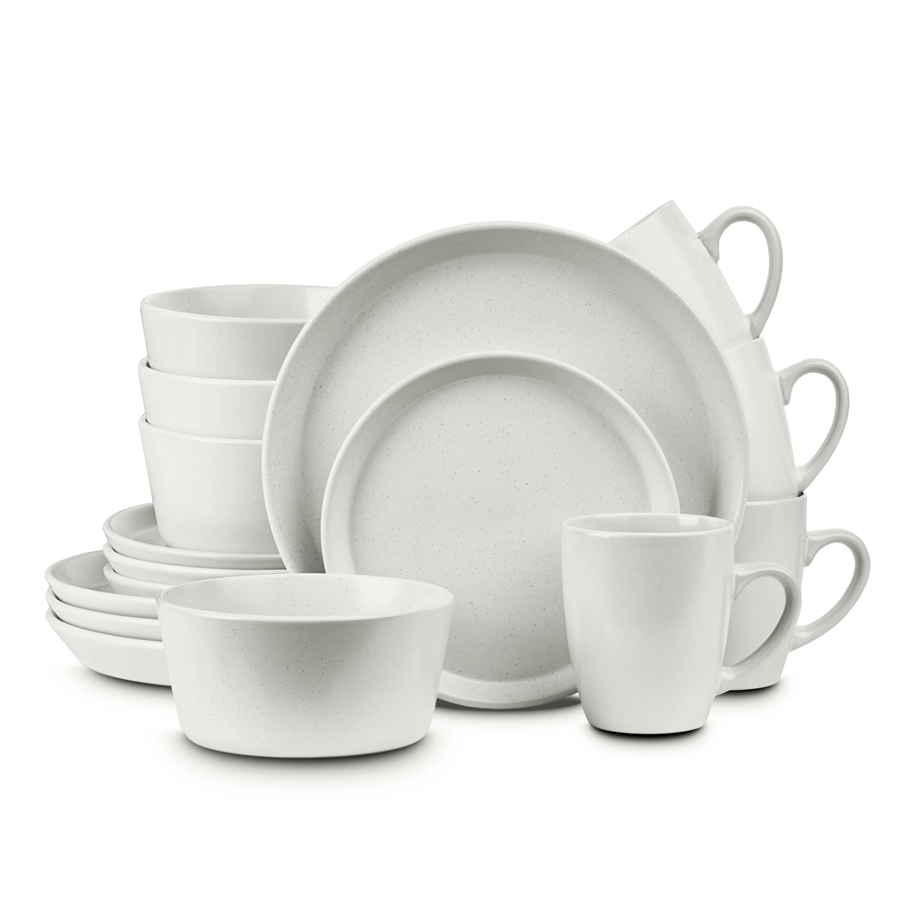 Stone Lain Albie 16-Piece Dinnerware Set Stoneware | Wayfair North America