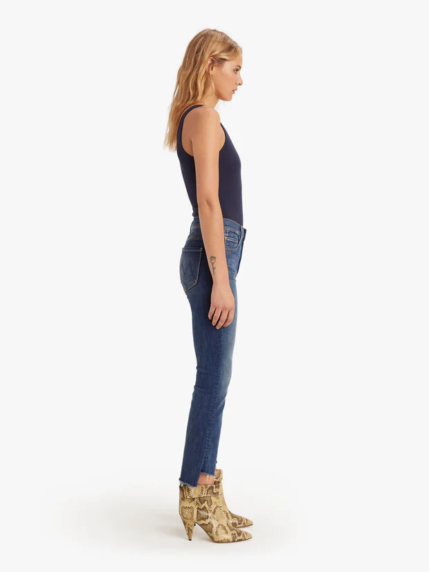 Insider Crop Step Fray - Not Rough Enough | Mother Denim