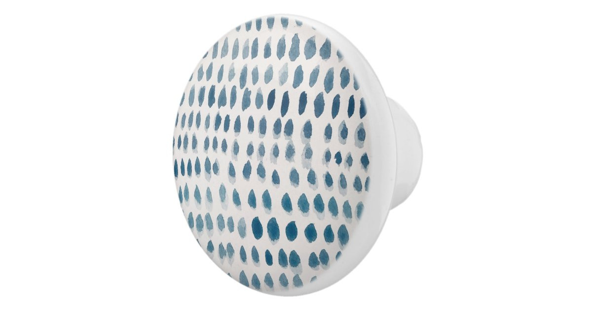 Sea Glass Coastal Pattern Pebble Ceramic Knob | Zazzle | Zazzle