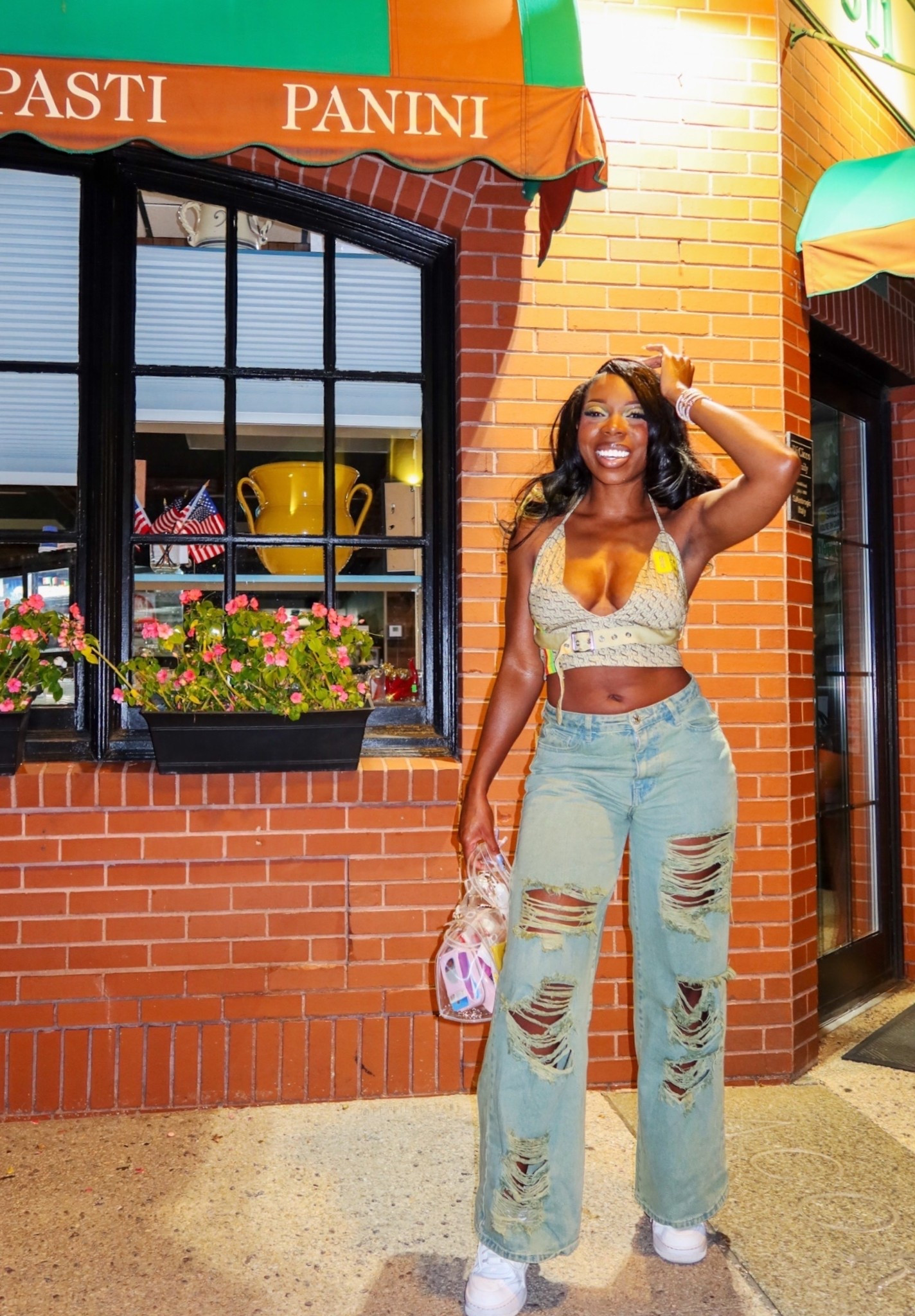 A little vintage designer inspired going out outfit, on a SheIn budget 💚

I’m wearing the Dior Rasta collection inspired halter top in a size small, and I ain’t gon’ hold you, it runs small on my boobs (i’m a 32D).

This would be such a good concert outfit!

#LTKootd #LTKTall