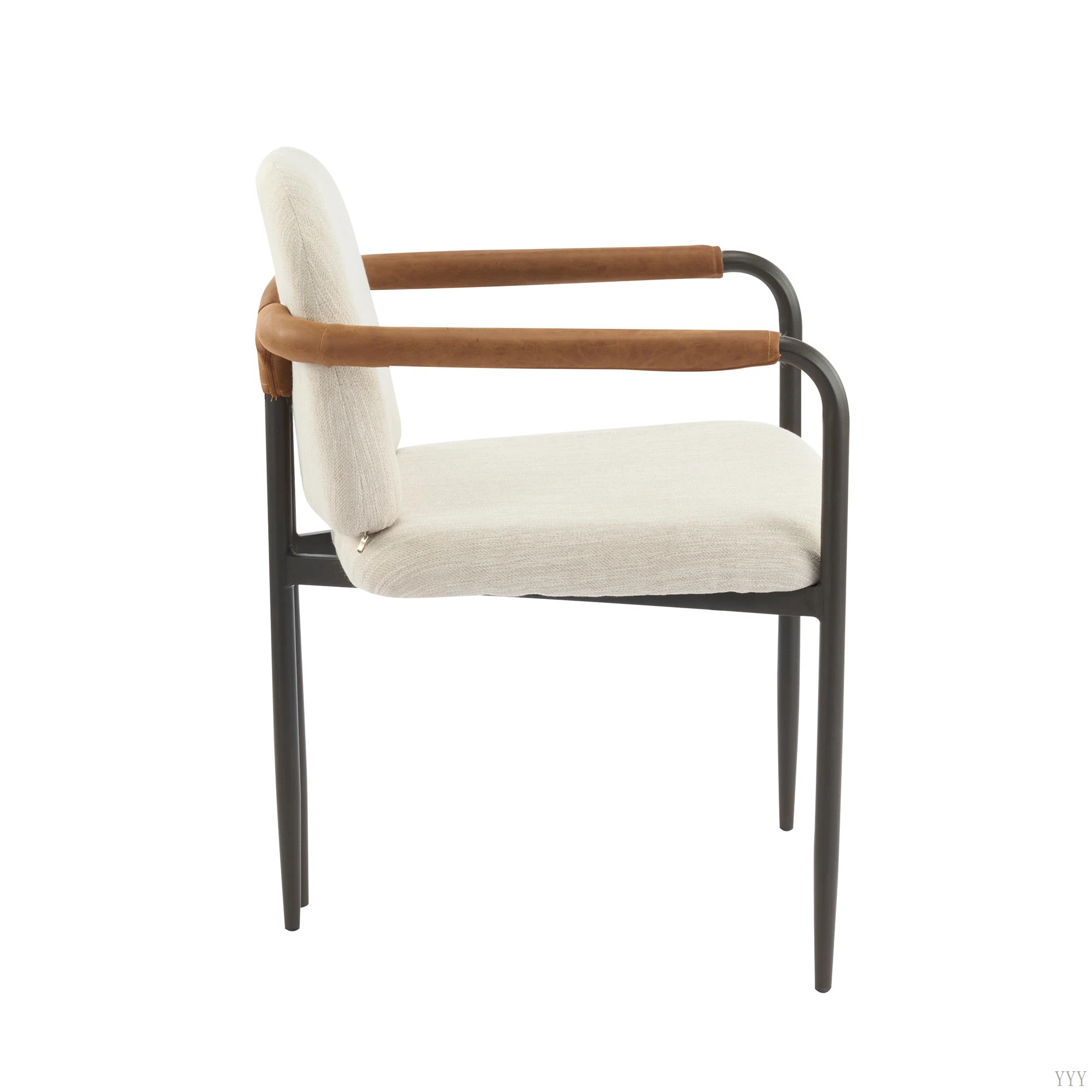 Dinning Chair With Iron Frame-Set Of 2 | Wayfair North America