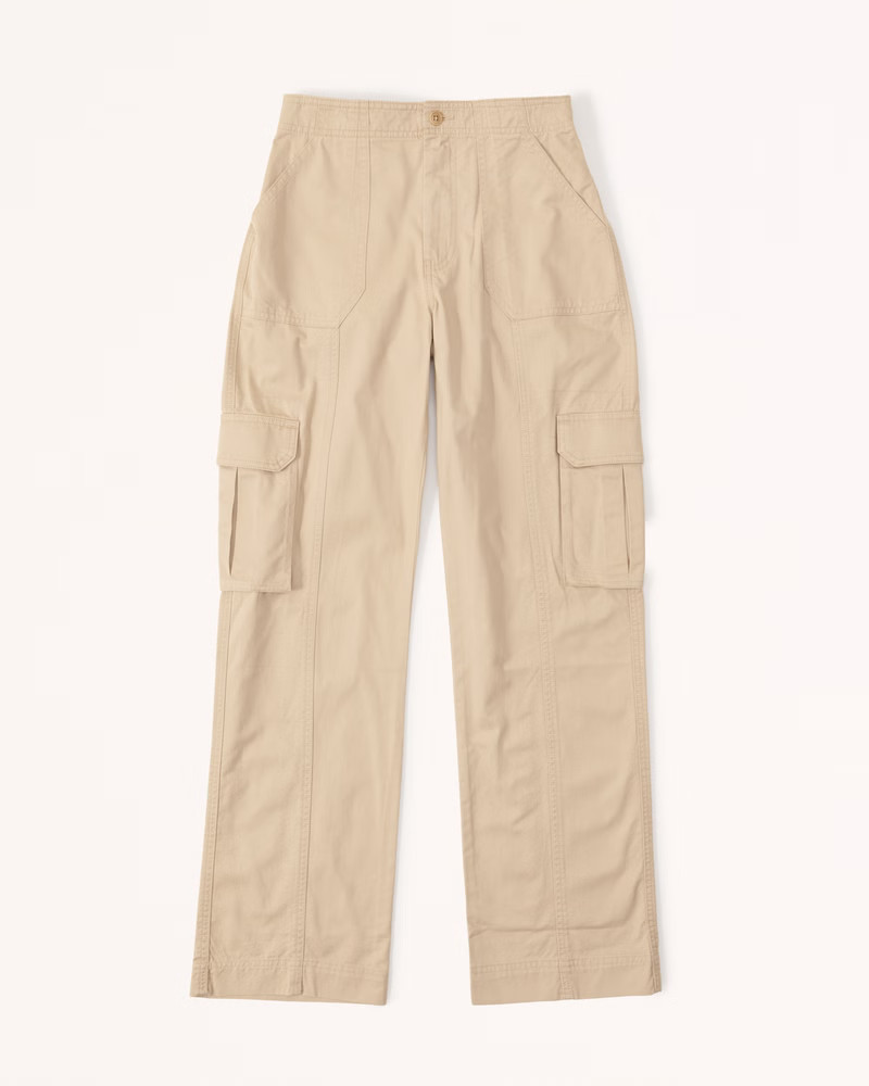 Curve Love Relaxed Cargo Pant | Abercrombie & Fitch (US)