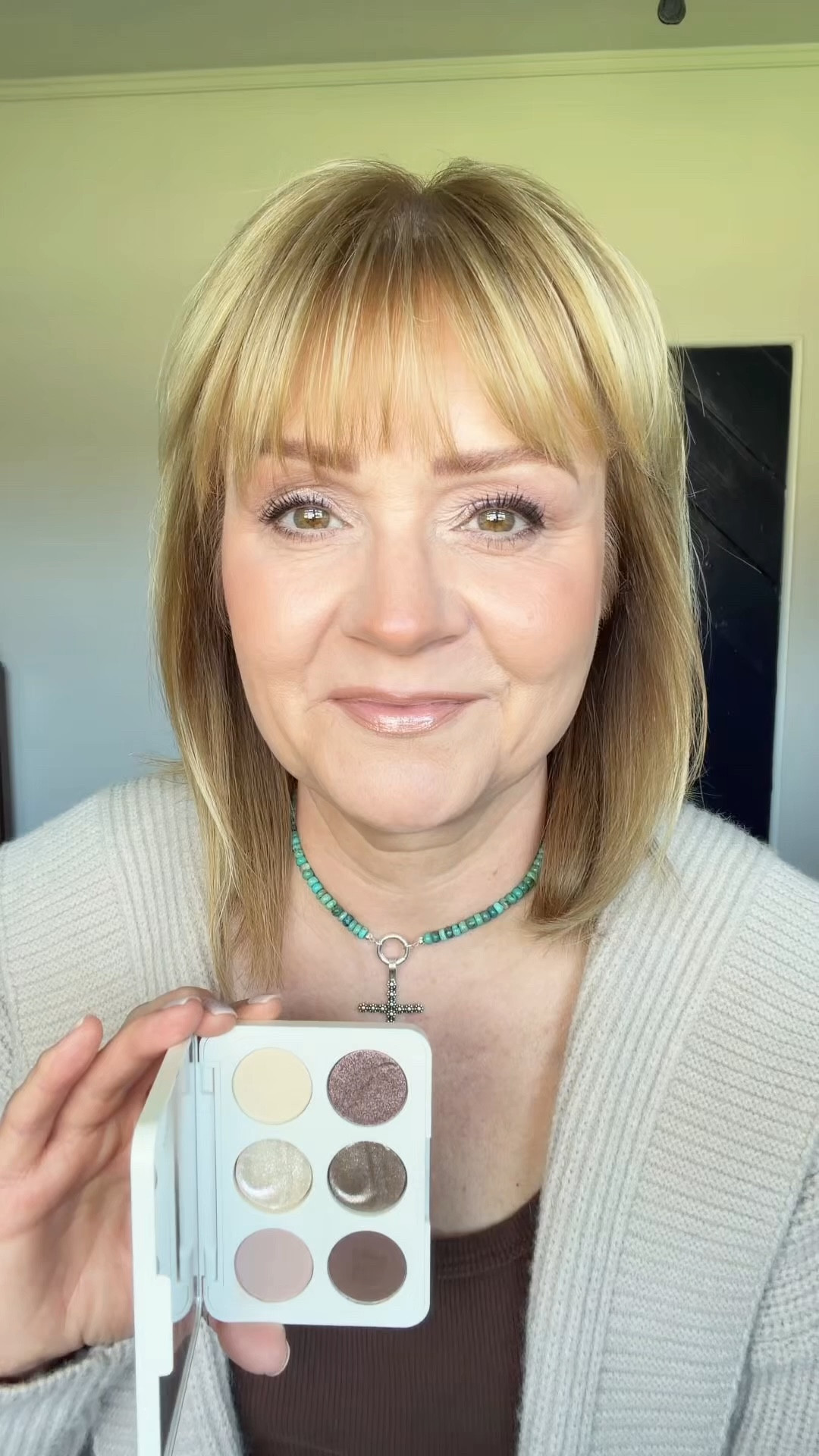 For around $15 you cannot beat Morphe Eyeshdow palettes. This palette has some beautiful metallics to turn an everyday mature eyeshadow look into a nighttime look.  I also used their Lifeproof setting spray which is amazing!  Sweatproof and no alcohol!  

#LTKBeauty #LTKOver40