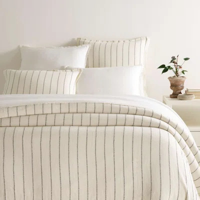 Leigh Linen Iron Duvet Cover | Wayfair North America