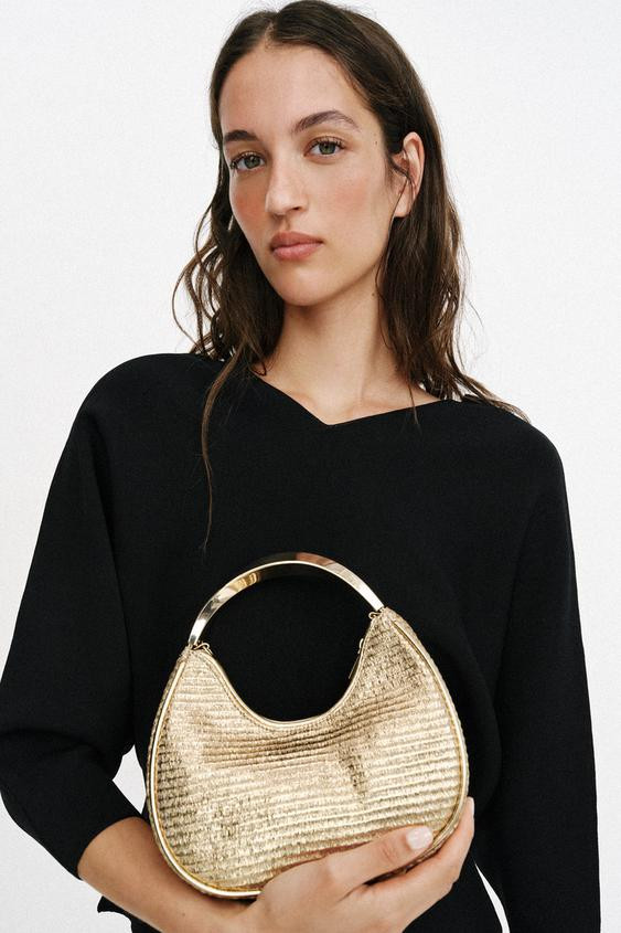 KLEINE TASCHE MIT METALLHENKEL | Zara DE