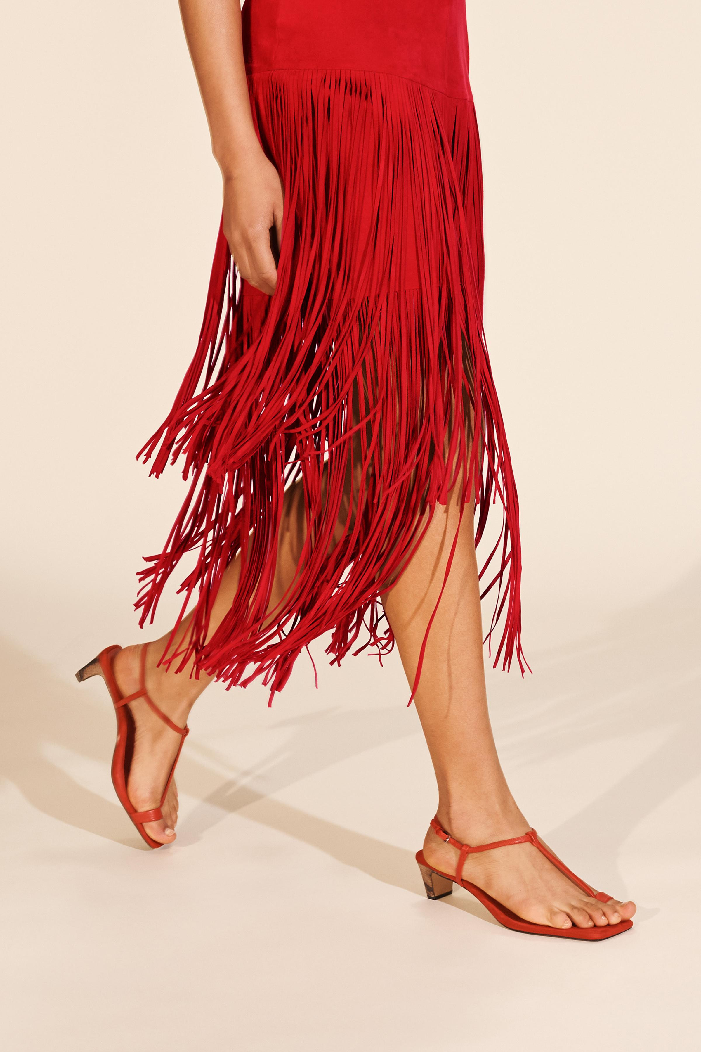 SPLIT SUEDE LIMITED EDITION SANDALS | Zara UK