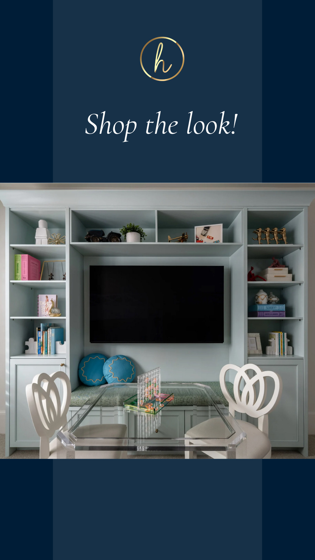 Designing kids’ spaces is all about layering personality with purpose. This room mixes fun bookshelf accessories with thoughtful details and a classic game for a space that feels playful, organized, and timeless. Happy shopping!🤍🎲📚

#KidsRoomDesign #KidsRoomInspo 
 #InteriorStyling #BookshelfStyling #LTKHome #LTKKids #ShopLTK 

 