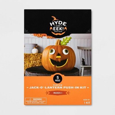 Jack-O'-Lantern Pumpkin Push-In Halloween Decorating Kit - Hyde & EEK! Boutique™ | Target