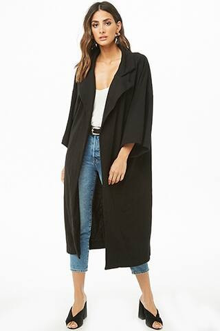 French Terry Duster Coat | Forever 21 (US)