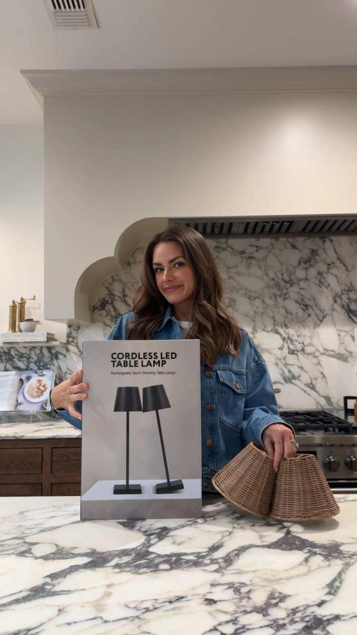 DIY portable lamps for less! Love how these lamps turned out. They are perfect for indoor or outdoor use, took less than 10 minutes to set them up and they look great for the price!!
Amazon home finds, amazon deal, decor, lighting, kitchen, office, bedroom

#LTKVideo #LTKhome