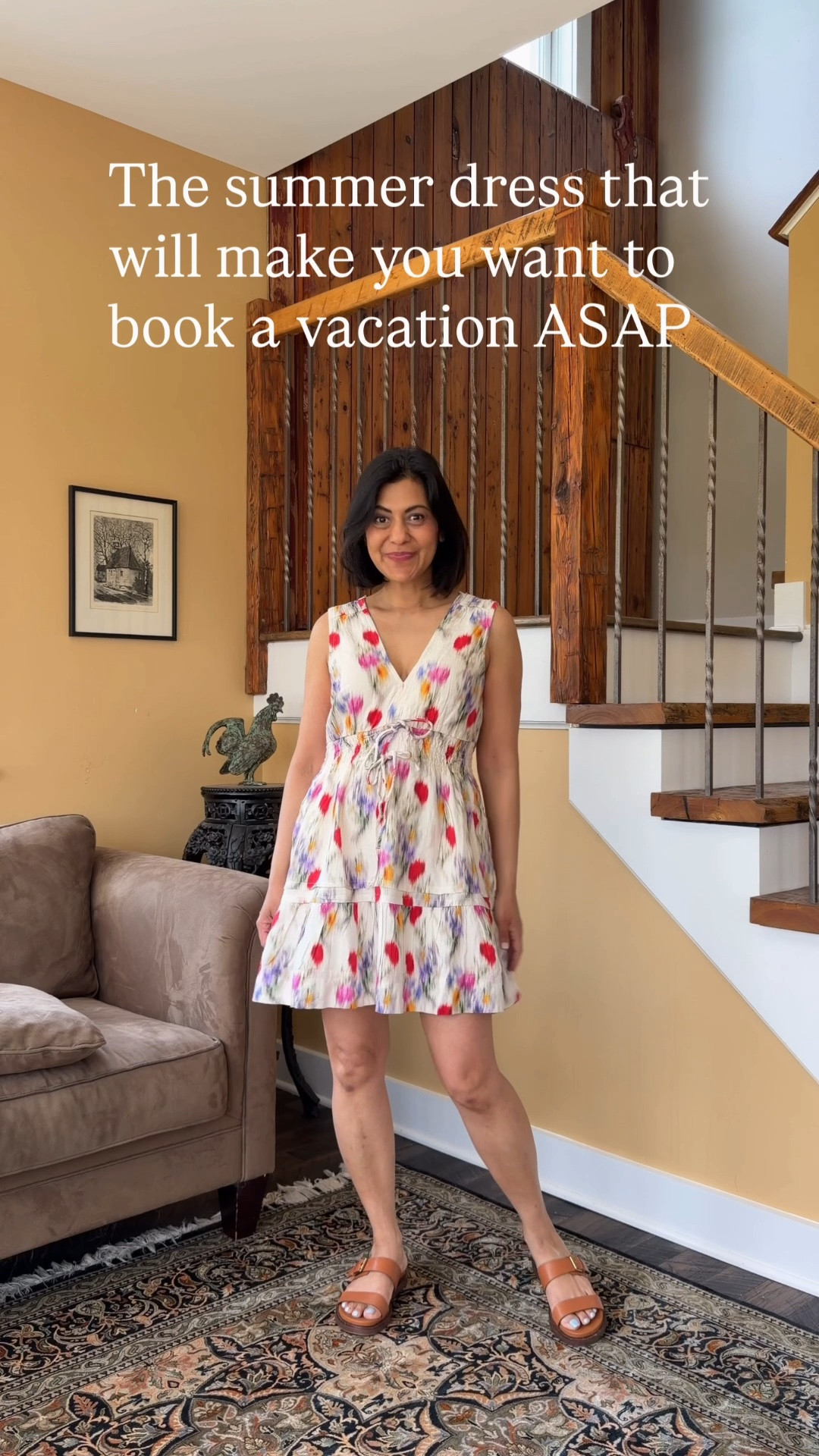 The cutest little linen dress! Get 20% off with code ANTHRO20. I'm wearing the Petite Small 💙 Nipa 

#linendress #minidress #summeroutfit #somersetdress

#LTKOver40 #LTKPetite #LTKSaleAlert
