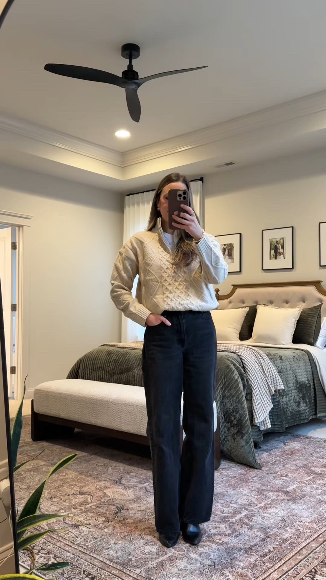 The coziest Amazon quarter zip sweater — soft, warm, and perfect for everyday winter wear 🤍
Styled with my go-to Abercrombie high-rise loose jeans (wearing 25R) and Amazon black ankle boots for an easy, classic winter outfit.

Comfortable enough for busy days, polished enough for coffee runs or work-from-home days.

#LTKWinterStyle #LTKClassicStyle #AmazonFashionFinds #AbercrombieJeans #CapsuleWardrobe

#LTKFindsUnder50 #LTKFindsUnder100 #LTKootd

#LTKFindsUnder100 #LTKWorkwear #LTKootd