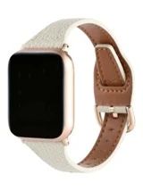 1pc Litchi Embossed Watchband Compatible With Apple Watch | SHEIN