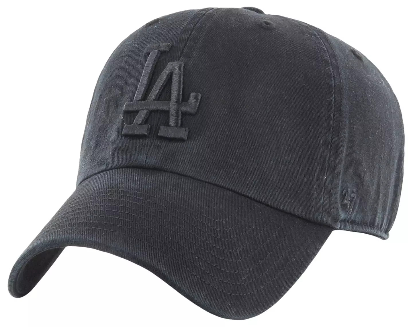 '47 Adult Los Angeles Dodgers Black Clean Up Adjustable Hat | DICK'S Sporting Goods