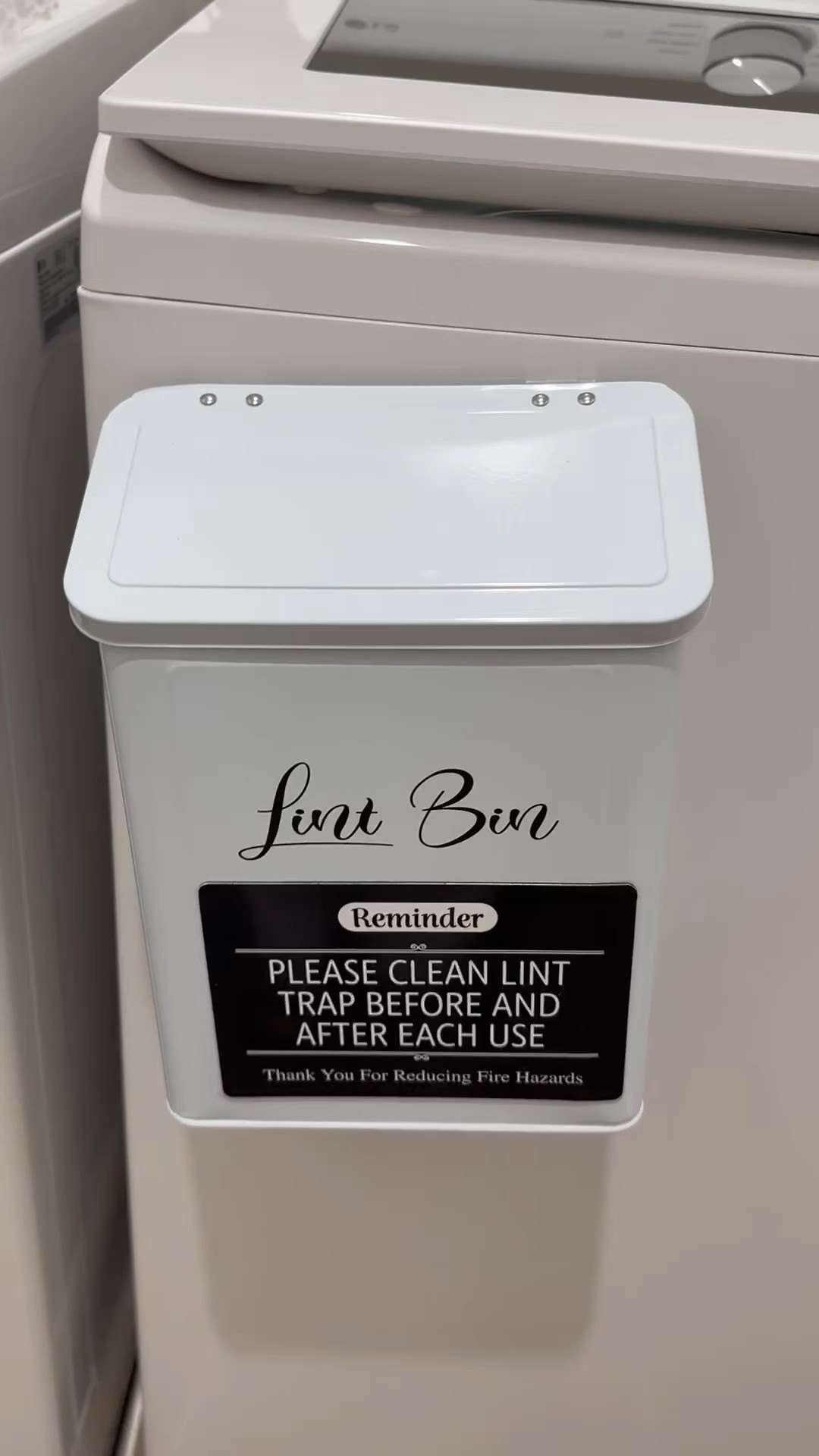 I really love the simple things in life, and this lint box sure is a great idea. It is a magnet that sticks to the dryer- a great reminder for kids too!
 

 #LTKdayinmylife #LTKHome #LTKSaleAlert