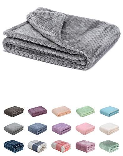 Fuzzy Blanket or Fluffy Blanket for Baby, Soft Warm Cozy Coral Fleece Toddler, Infant or Newborn Rec | Amazon (US)