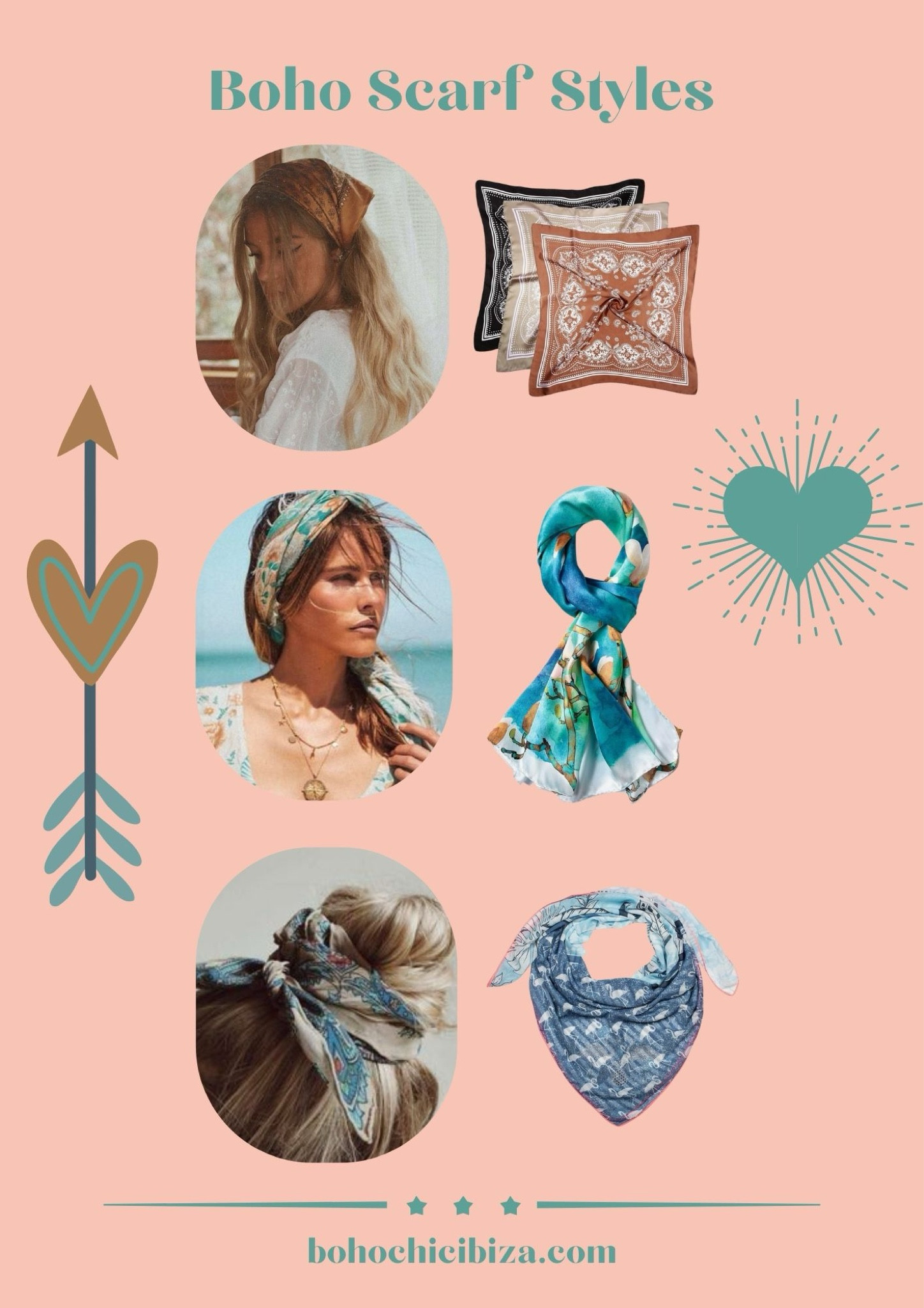 Boho Scarf Styles | Bohochicibiza 
•
#bohemianscarf #bohoaccessories
•
Follow my LTK shop

#LTKBeauty #LTKSeasonal #LTKStyleTip