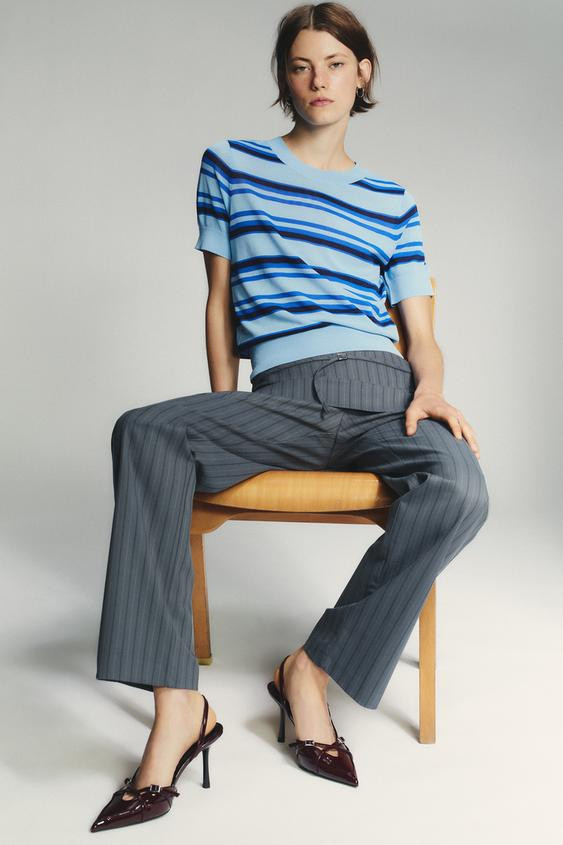 BUCKLED STRAP HEELED SHOES | Zara US